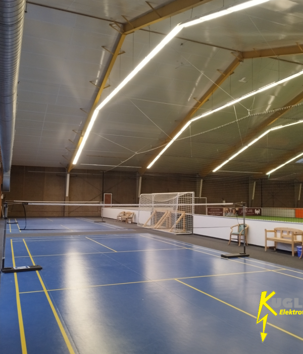 Beleuchtung Badminton